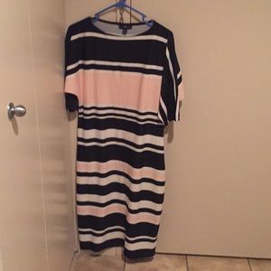 Stripped business dress